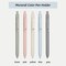 Gel Pens, 5 Pcs 0.5mm Japanese Black Ink Pens Fine Point Smooth Writing Pens, High-End Series Pens for Journaling Note Taking, Cute Office School Supplies Gifts for Women Men (Morandi)